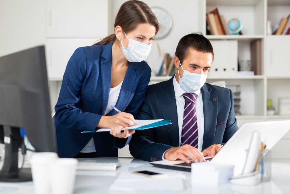 Désinfection des locaux de travail